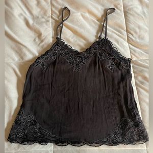 Black Lace Tanktop